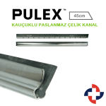 Pulex Yedek Camçek Kanalı ve Lastik - Delikli Tip - 45 cm