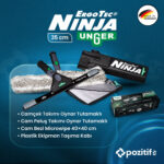 Unger NINJA Complete kit 4in1 - Özel Kutusunda Camcı Seti -35 Cm - Görsel 2