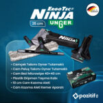 Unger NINJA Complete kit 6in1 - Özel Kutusunda Camcı Seti -35 Cm - Görsel 2