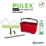 Pulex Technolite Profesyonel Ev ve İş yeri Cam Temizleme Seti - 45cm