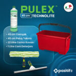 Pulex Technolite Profesyonel Ev ve İş yeri Cam Temizleme Seti - 45cm - Görsel 2