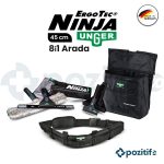 Unger NINJA PROFFF kit 8in1 - Özel Kutusunda Camcı Seti -45 Cm