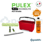 Pulex Technolite Profesyonel Ev ve İş yeri Cam Temizleme Seti - 35cm