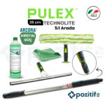 Pulex Technolite Pro-A Ev ve İş yeri Cam Temizleme Seti - 35cm