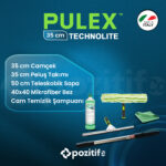Pulex Technolite Pro-A Ev ve İş yeri Cam Temizleme Seti - 35cm - Görsel 2