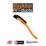 Maykker TrackBrush Plus Profesyonel Çerçeve ve Ray Temizlik Fırçası