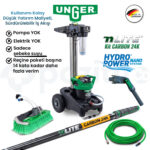 Unger HydroPower NANO - Mobil REVERSE OSMOSIS FILTER (RO) – Ters Osmos Safsu Üreteci - 24K Pro Carbon KIT - SET 8,6m
